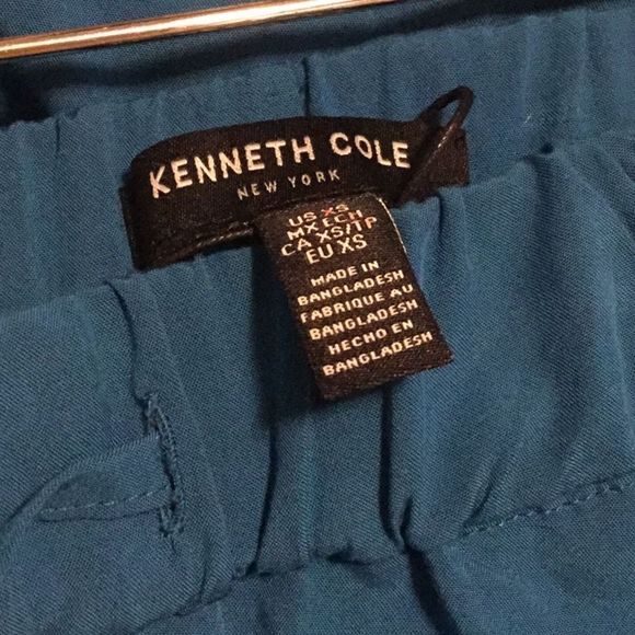 Kenneth Cole NY Poplin Cuffed Pull On Ankle Pants - Picture 7 of 11